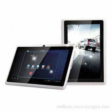 Q88 7-inch Tablet PC, Android 4.4 OS, AllWinner A13, 1.2GHz CPU, 512MB RAM, 4GB Nand FlashNew